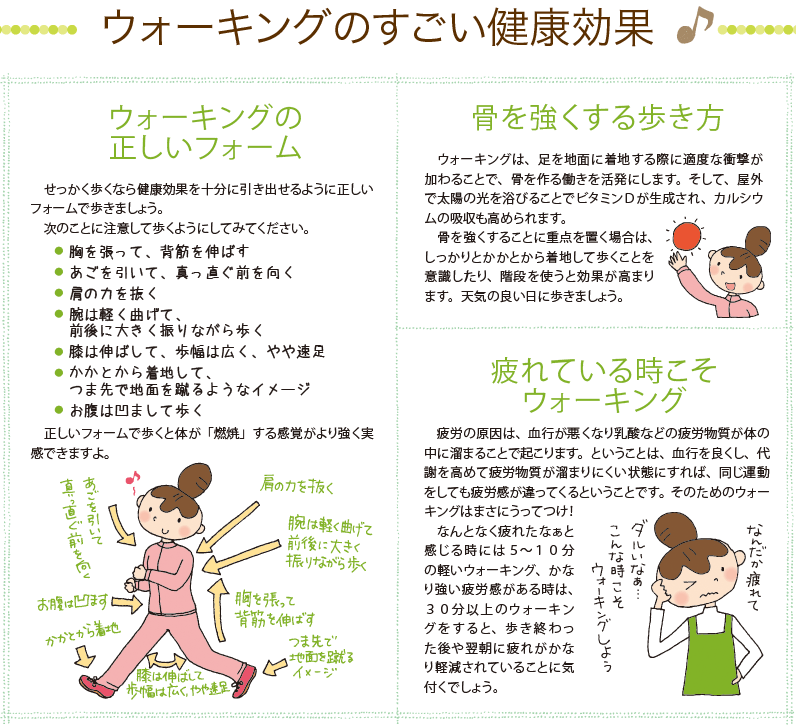 春は歩こう!ウォーキング