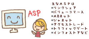 ＡＳＰに登録する