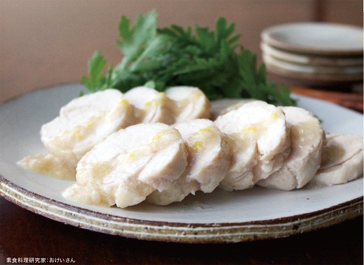 塩麹で簡単鶏ハム